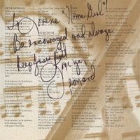 Trinity: A Song For You Signed w/ Front Artwork
