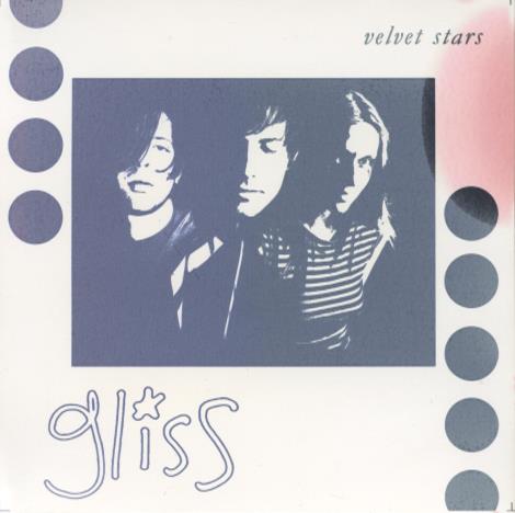 Gliss: Velvet Stars EP Promo w/ Stained Artwork
