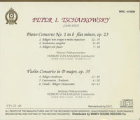 Peter I. Tschaikowsky: Piano Concerto No. 1 / Violin Concerto