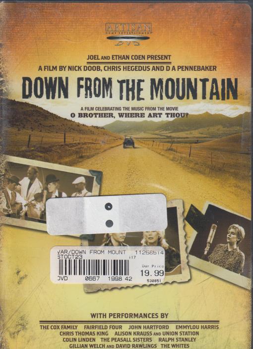 Down From The Mountain