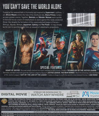 Justice League 4K Ultra HD & Blu-Ray 2-Disc Set