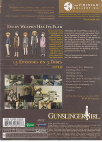 GunslingerGirl: The Complete Series The Viridian Collection 3-Disc Set