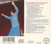 The Incredible Dorothy Donegan Trio: Live At The 1991 Floating Jazz Festival Promo