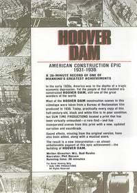 Hoover Dam: American Construction Epic 1931-1936