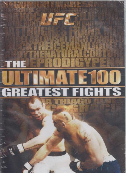 UFC: The Ultimate 100 Greatest Fights 8-Disc Set - NeverDieMedia