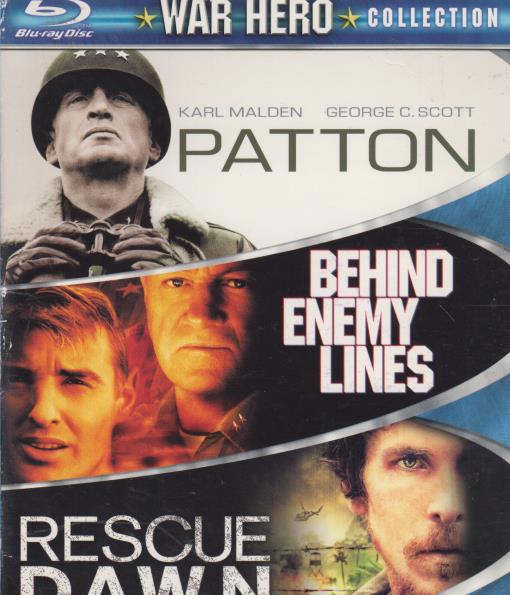 War Hero Collection: Patton / Behind Enemy Lines / Rescue Dawn 3-Disc Set