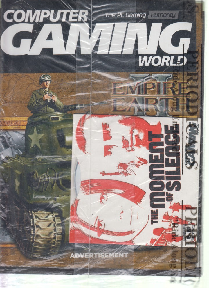 Computer Gaming World Magazine May 2005: Unreal Tournament Returns Number 251 w/ The Moment Of Silence Demo CD