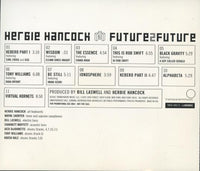 Herbie Hancock: Future 2 Future Promo w/ Back Artwork