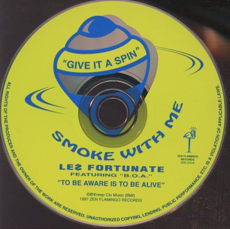 Le$ Fortunate: To Be Aware Is To Be Alive w/ Back Artwork