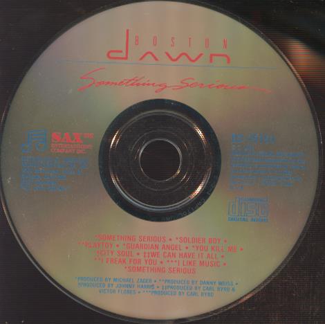 Boston Dawn: Something Serious w/ No Artwork