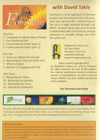 Forming With David Takle 3-Disc Set