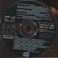Top Hits U.S.A.: February 9, 1996 Promo w/ Front Artwork