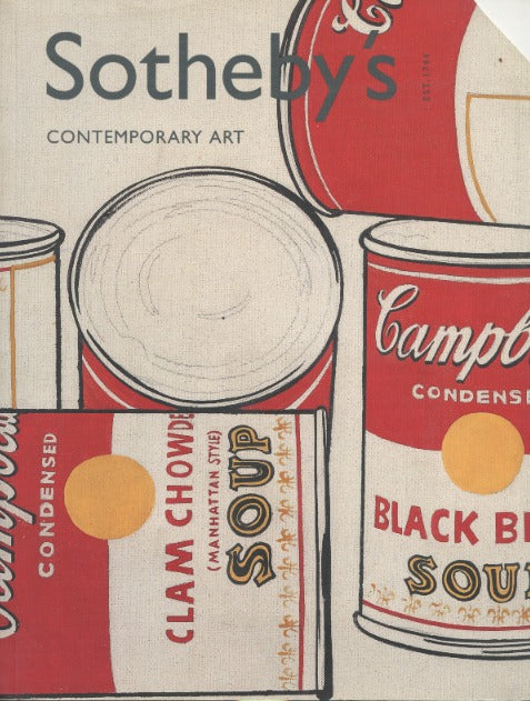 Sotheby's Contemporary Art: May 15, 2001 Auction Guide Part One