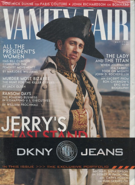 Vanity Fair Magazine: May, 1998: Jerry Seinfeld