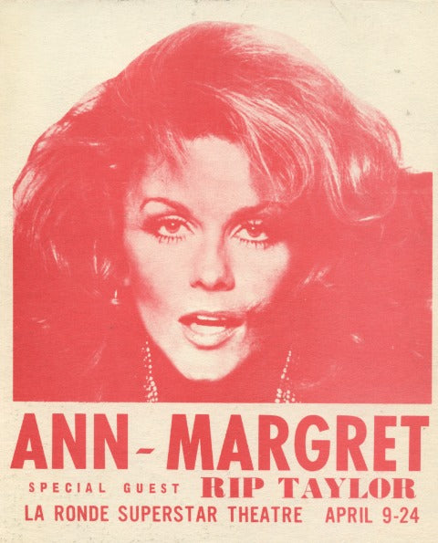 Ann-Margret: 1970's Souvenir Program