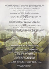 Back From Iraq: The U.S. Soldier Speaks