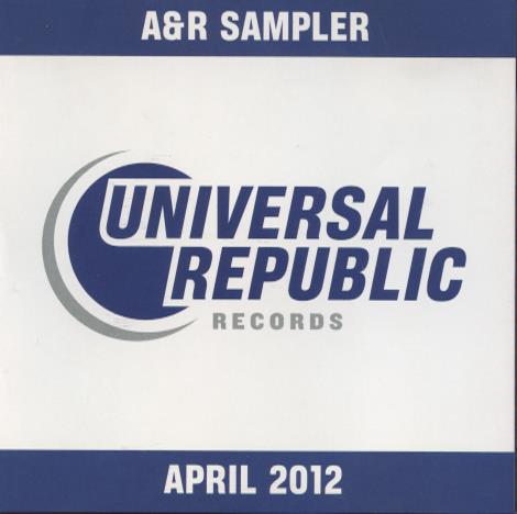 A&R Sampler: April 2012 Promo