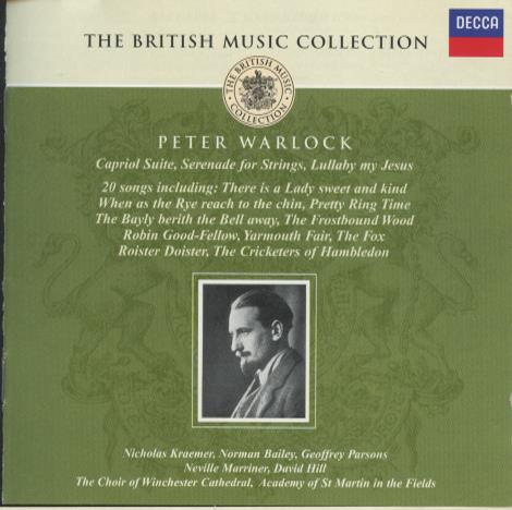 Peter Warlock: The British Music Collection
