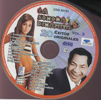La Sonora Dinamita: 20 Exitos Originales Vol. 3 w/ Back Artwork
