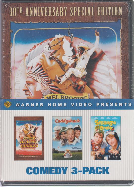 Comedy 3-Pack: Blazing Saddles / Caddyshack / Strange Brew 3-Disc Set