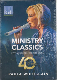 Paula White-Cain: 40 Years Of Ministry: Ministry Classics 10-Disc Set