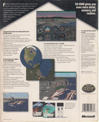 Microsoft Flight Simulator 5.1 w/ Pilot's Handbook & Big Box
