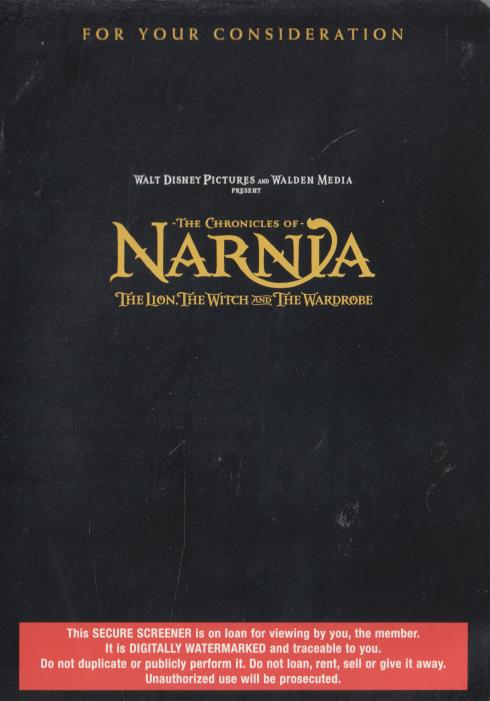The Chronicles Of Narnia: The Lion, The Witch And The Wardrobe FYC