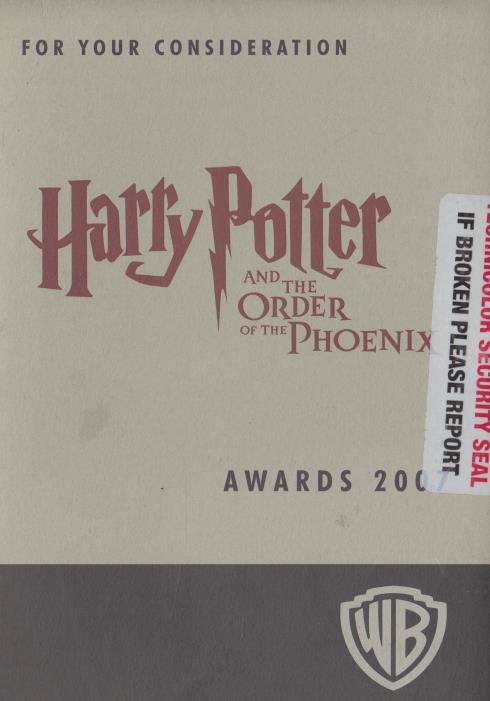 Harry Potter And The Order Of The Phoenix FYC
