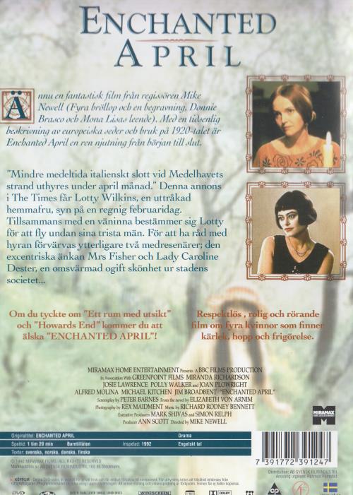 Enchanted April PAL – NeverDieMedia