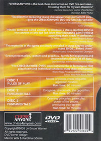 Chess For Anyone: Rules Of Play & Fundamentals Volume 1 3-Disc Set