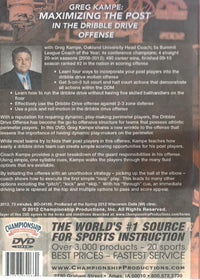 Greg Kampe: Maximizing The Post In The Dribble Drive Offense