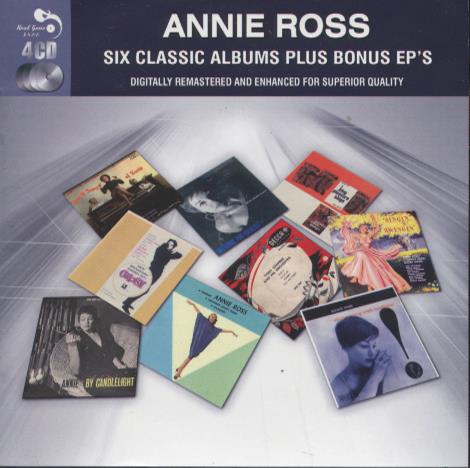 Annie Ross: Six Classic Albums Plus Bonus EP's 4-Disc Set