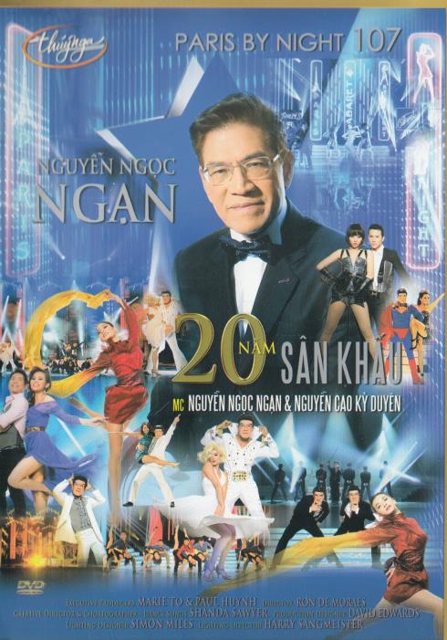 Paris By Night 107: Nguyen Ngoc Ngan: 20 Nam San Khau 2-Disc Set