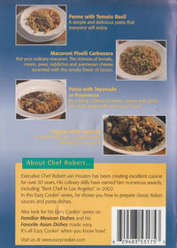 Eazy Cookin' With Chef Robert: Delicious Pastas