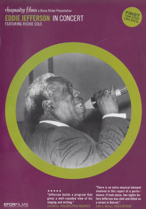Eddie Jefferson In Concert w/ Booklet