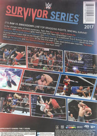 WWE Survivor Series 2017 2-Disc Set w/ Sticker
