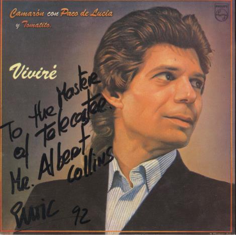 El Camaron De La Isla Con Paco De Lucia Y Tomatito: Vivire (Possibly Albert Collins')