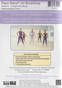 Floor-Barre On Broadway: Series V: Sculpts The Body Intermediate Level