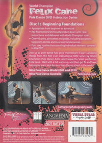 World Champion: Felix Cane: Pole Dance DVD Instruction Series: Beginning Foundations Disc 1