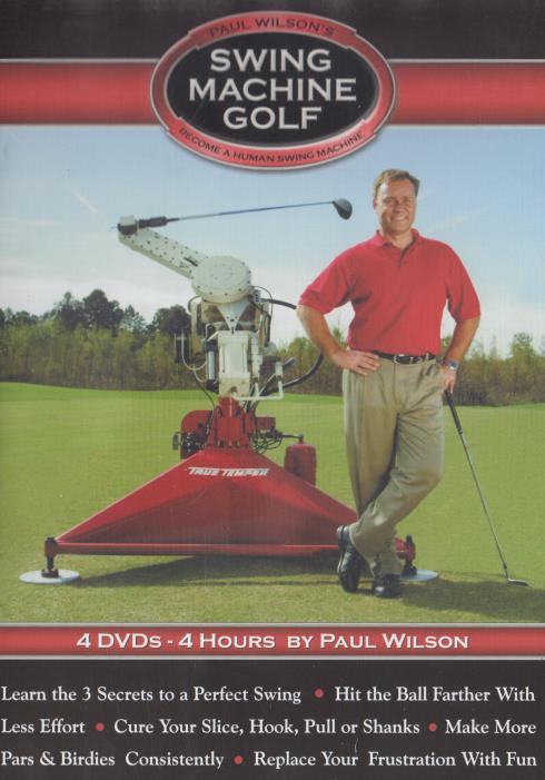 Swing Machine Golf: Become A Human Swing Machine 4-Disc Set
