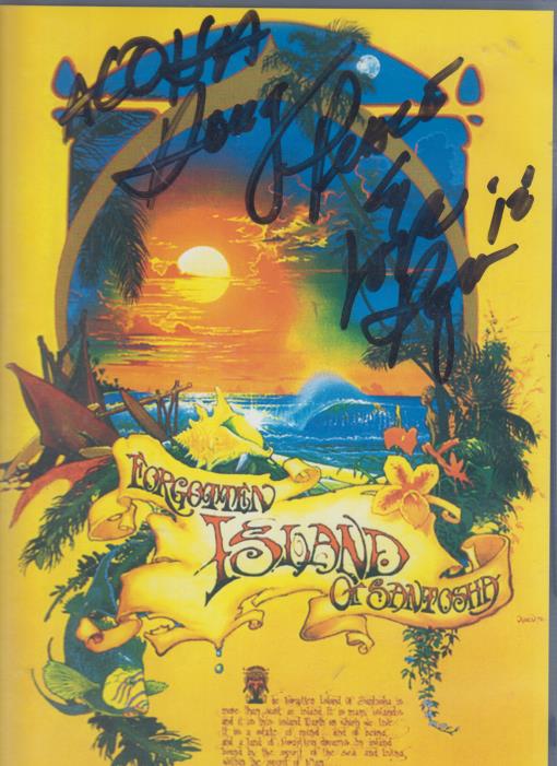 Forgotten Island Of Santosha Autographed