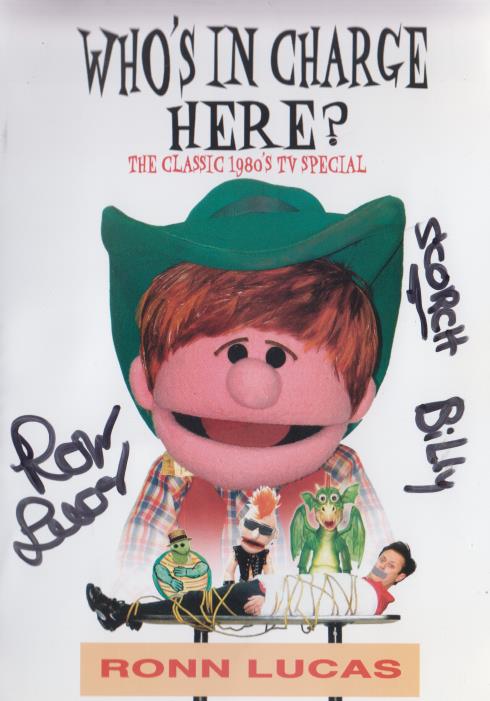 Who's In Charge Here? The Classic 1980s TV Special Autographed