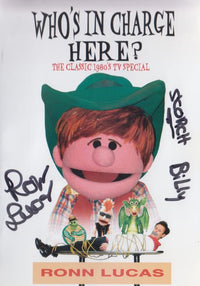 Who's In Charge Here? The Classic 1980s TV Special Autographed