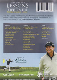 Tom Watson: Lessons Of A Lifetime II: The New Advanced Lessons w/ Booklet