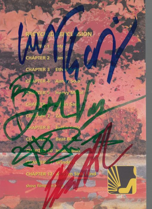 Recycled Percussion Autographed