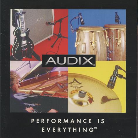 Audix: Performance Is Everything Promo