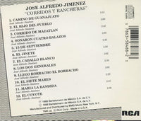 Jose Alfredo Jimenez / Corridos Y Rancheras: Mis Corridos