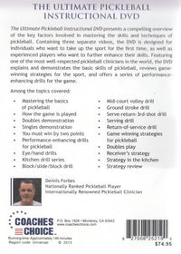 The Ultimate Pickleball Instructional