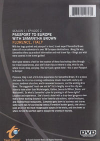 Passport To Europe With Samantha Brown: Florence, Italy Episode 2