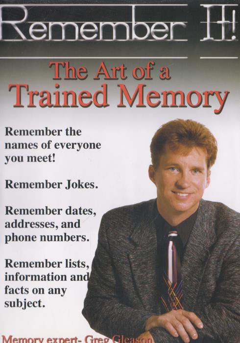 Remember It! The Art Of A Trained Memory 2-Disc Set w/ Booklet